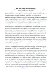 På vippen | Analyse | Ina Kjøgx Pedersen