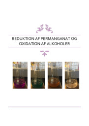 Reduktion af permanganat og oxidation af alkoholer