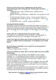 Sammenligning | Noter International økonomi