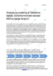 Medierne fejlede. Derfor kommer den danske MeToo… | Analyse