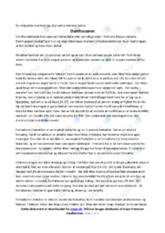 Damhussøen | Analyse | Charlotte Weitze