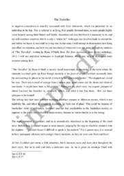 Paper on “The Traveller” | Eksamenssæt STX 2. december 2015