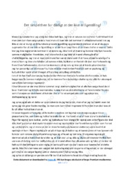 Ligestilling | Dansk Essay