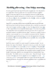 One Friday Morning | Analyse | Langhston Hughes