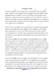 Another Couple | Noter Analyse | Sarah Marslund