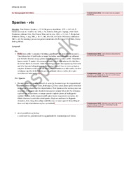 Opgave om vin i Spanien | Naturgeografi