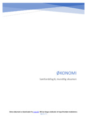 Økonomi | Samfundsfag