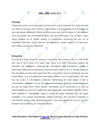 PBL-OPGAVE | Virksomhedsøkonomi