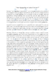 Hvor ligegyldig er Lukas Graham | Analyse | R. T. Selsing
