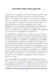 Præstesækken | Analyse | Henrik Pontoppidan