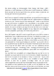Tale | Analyse | Bertel Haarder