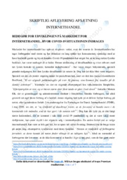 Internethandel | Afsætning