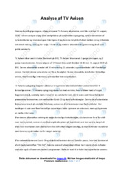 TV Avisen | Analyse | DR1