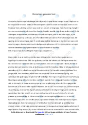 Dannelsen gennem livet | Dansk Essay