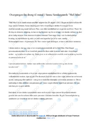 Hell Man | Analyse | Sanne Søndergaard