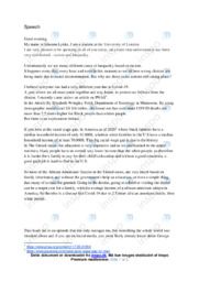 Speech | Engelsk Speech