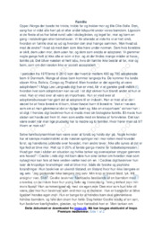 Familie | Noter Dansk Essay