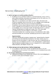 Romantikken | Noter Dansk | Spørgsmål 1-3