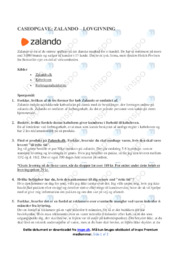 Zalando | Caseopgave