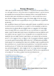 Pesten | Analyse | J.P Jacobsen