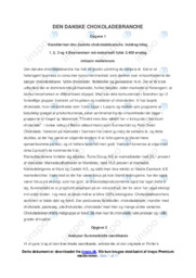 Den danske chokoladebranche | Analyse