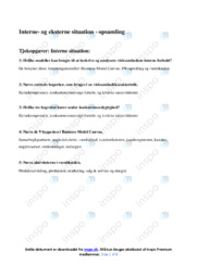 Interne og eksterne situation | Analyse