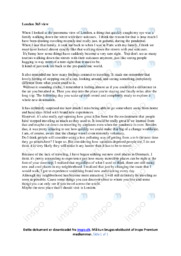London | Engelsk Essay