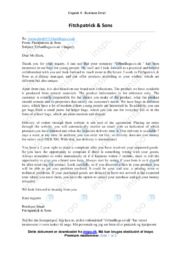 Fitchpatrick & Sons | Business Email