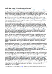 Uncle Dougie’s Suitcase | Analyse | Alastair Chisholm