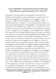 Mette Frederiksens | Analyse