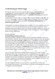 Ørbæk bryggeri | Analyse