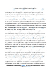 Skibsdrengens fortælling | Analyse | Karen Blixen