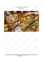 Convenience produkter  | Noter