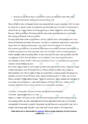 Det Danske Fitness Marked | Noter Afsætning