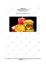 Fast food markedet i Danmark | Noter