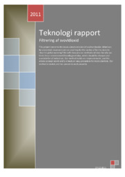 Teknologirapport | Filtrering af svovldioxid