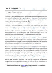 Spies vs. TUI | Analyse