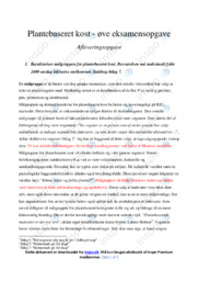 Plantebaseret kost  | Analyse