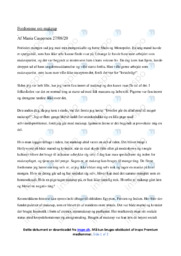 Køn og Identitet | Dansk Essay