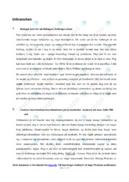 Urbranchen | Afsætning Case