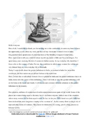 Speech | Engelsk Aflevering