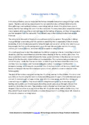 Fantasy elements in Narnia | Essay