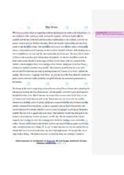 The dress by Julia Darling | Analysis | Engelsk