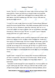 Flammer | Analyse | Charlotte Weitze