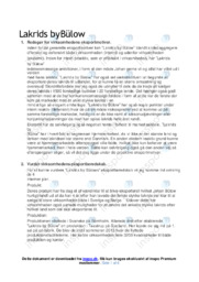 Lakrids by Bülow | Analyse