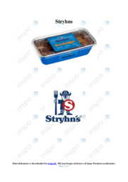 Stryhns | Analyse