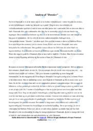 Dansker | Analyse