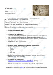 Latin | Dansk Noter