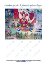 Canadian Identity and Multiculturalism | Essay