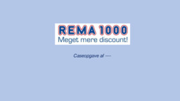 Rema 1000 | Analyse